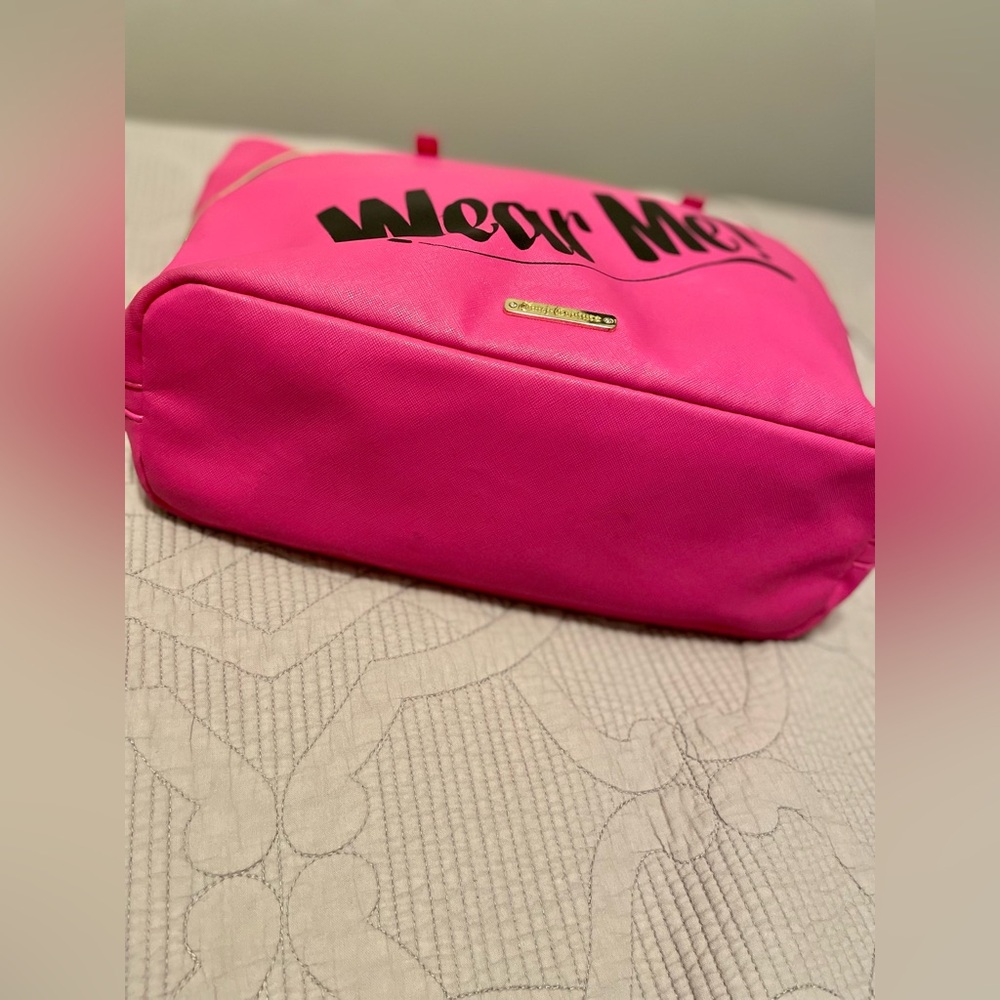 Juicy Couture Hot Pink Cosmetic Bag